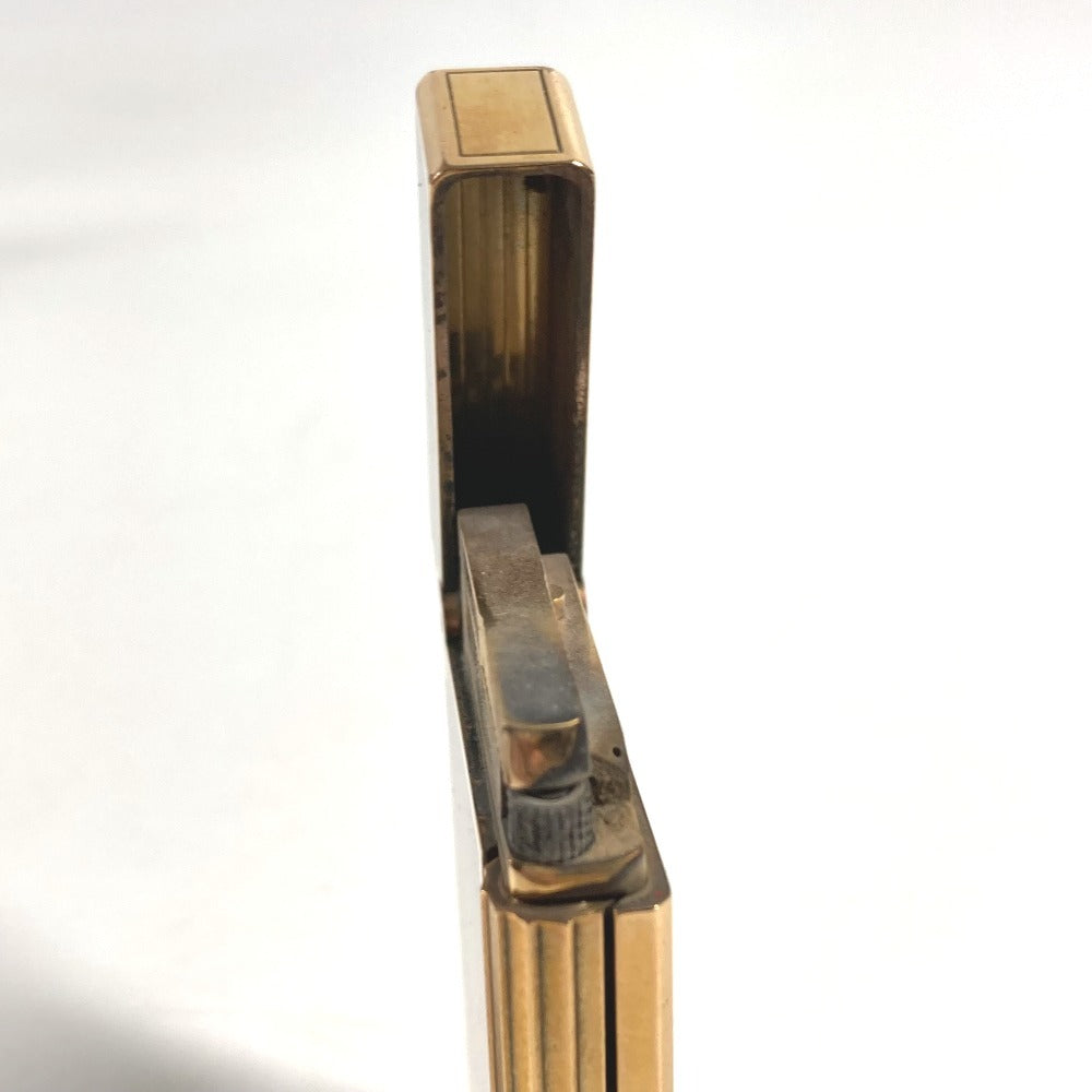 S.T.Dupont vintage Lacquer Glitter Smoking accessories, cigarette smoke Lighter Metal Brown/Gold Used