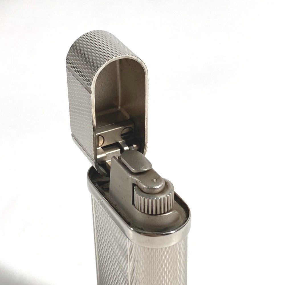 CARTIER logo Smoking accessories, cigarette smoke Lighter Metal Silver Used