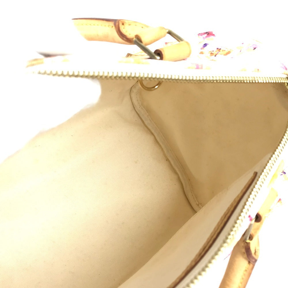 LOUIS VUITTON M95751 モノグラム ウォーターカラー VVN スピーディ30 ミニボストンバッグ カバン ハンドバッグ レディース ブロン ホワイト