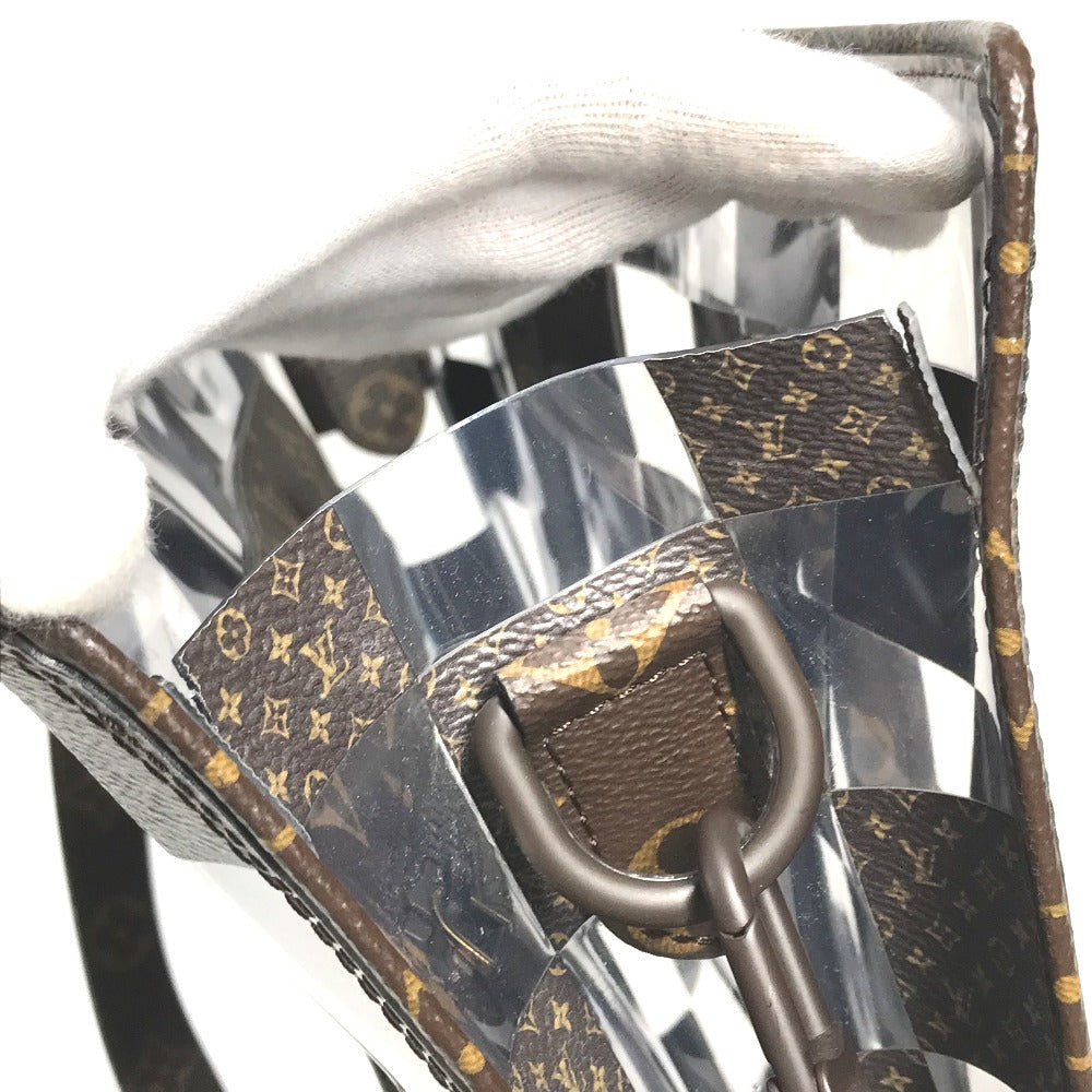 LOUIS VUITTON M20866 モノグラム チェス サックプラ 2WAYバック カバン 斜め掛け ショルダーバック トートバッグ ハンドバッグ モノグラムキャンバス ユニセックス ブラウン