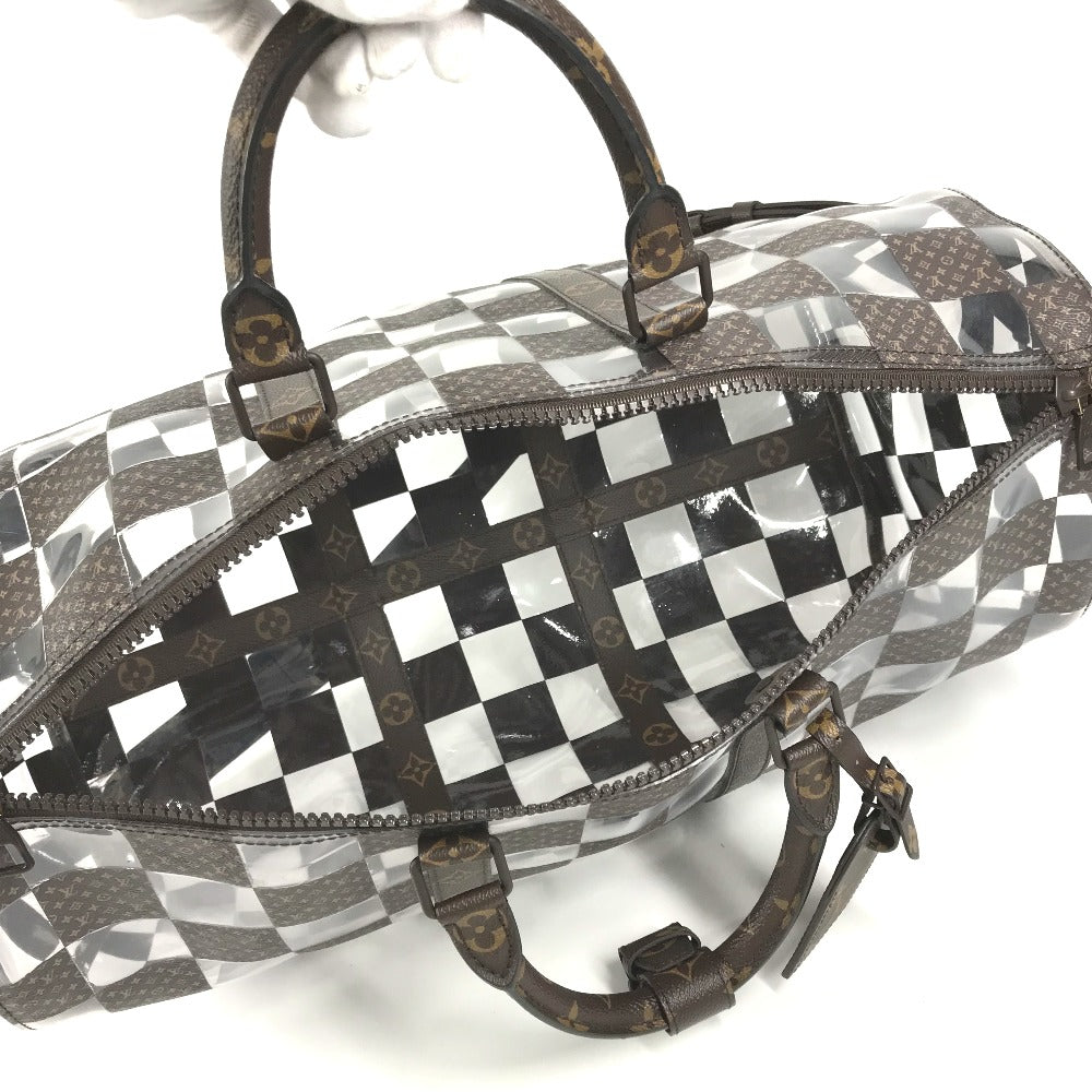 LOUIS VUITTON M20864 モノグラム チェス キーポル バンドリエール 50 カバン 2WAYバッグ ショルダーバッグ 肩掛け 旅行バッグ ボストンバッグ モノグラムキャンバス ユニセックス ブラウン