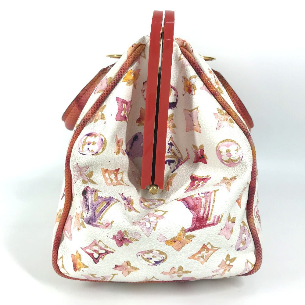 LOUIS VUITTON M95729 モノグラム ウォーターカラー スピーディ30 スピーディ 30 ミニボストンバッグ カバン バッグ ハンドバッグ レディース ブロン ホワイト