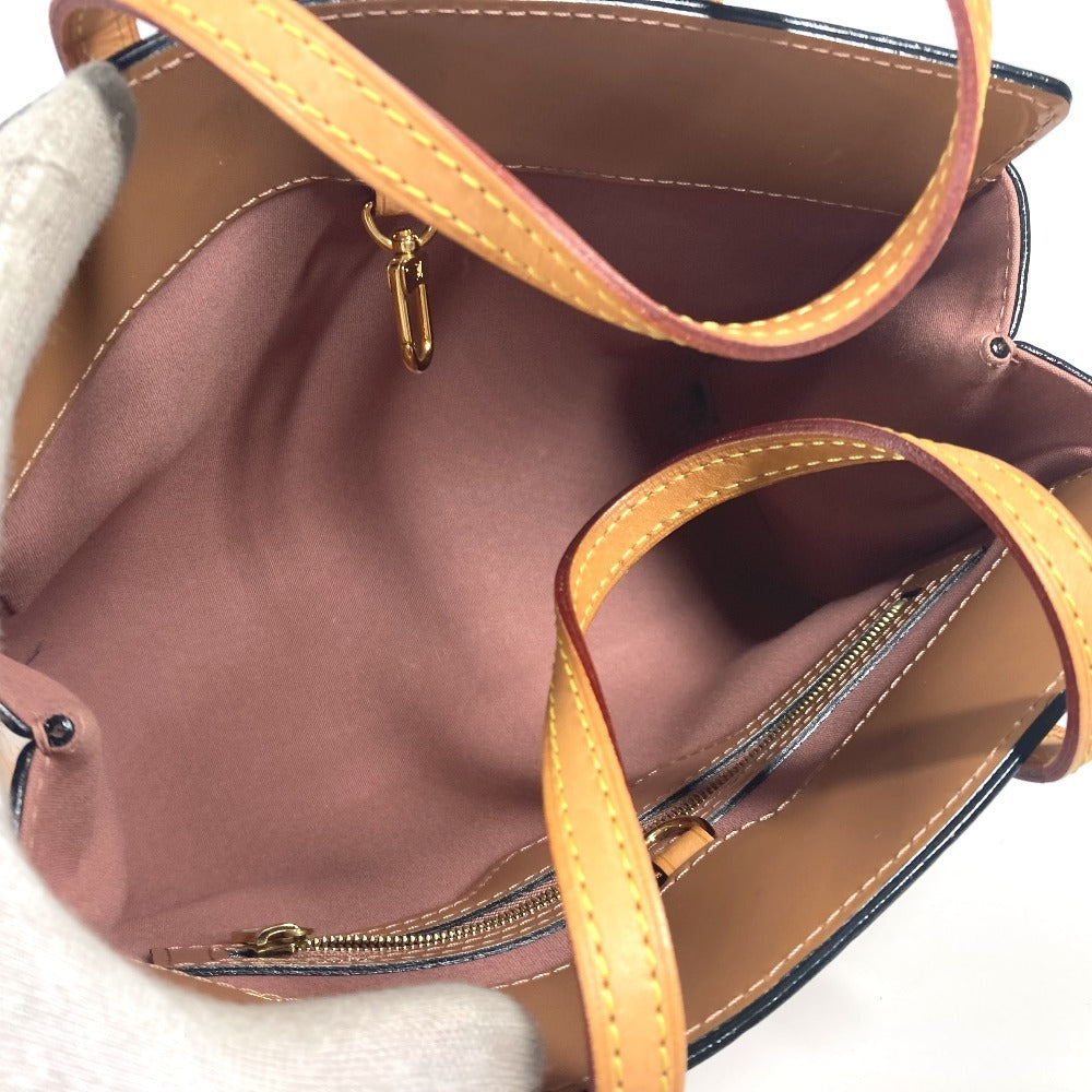 LOUIS VUITTON M90015 モノグラムヴェルニ カタリーナBB ハンドバッグ カバン トートバッグ モノグラムヴェルニ レディース ローズヴェルール ベージュ