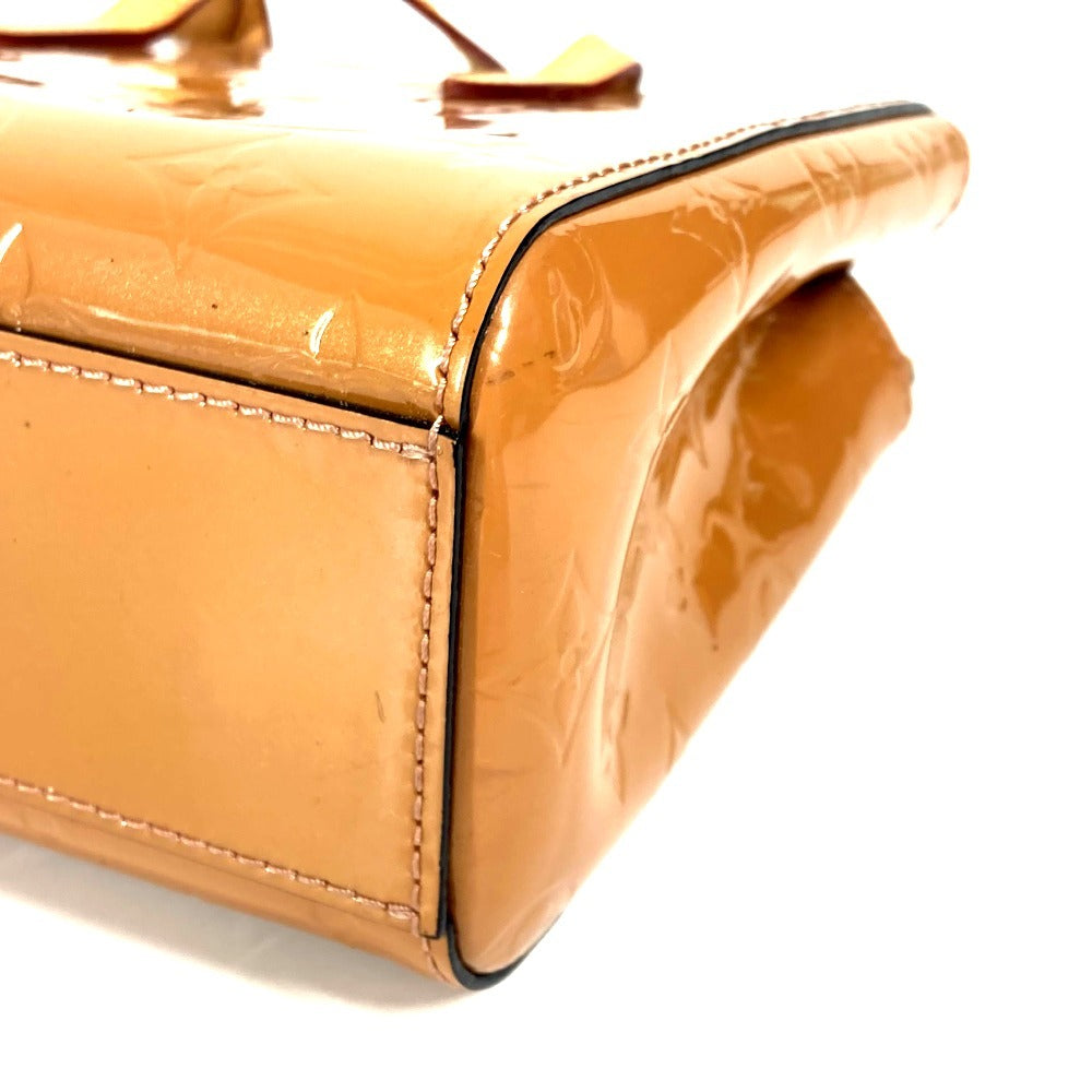 LOUIS VUITTON M90015 モノグラムヴェルニ カタリーナBB ハンドバッグ カバン トートバッグ モノグラムヴェルニ レディース ローズヴェルール ベージュ