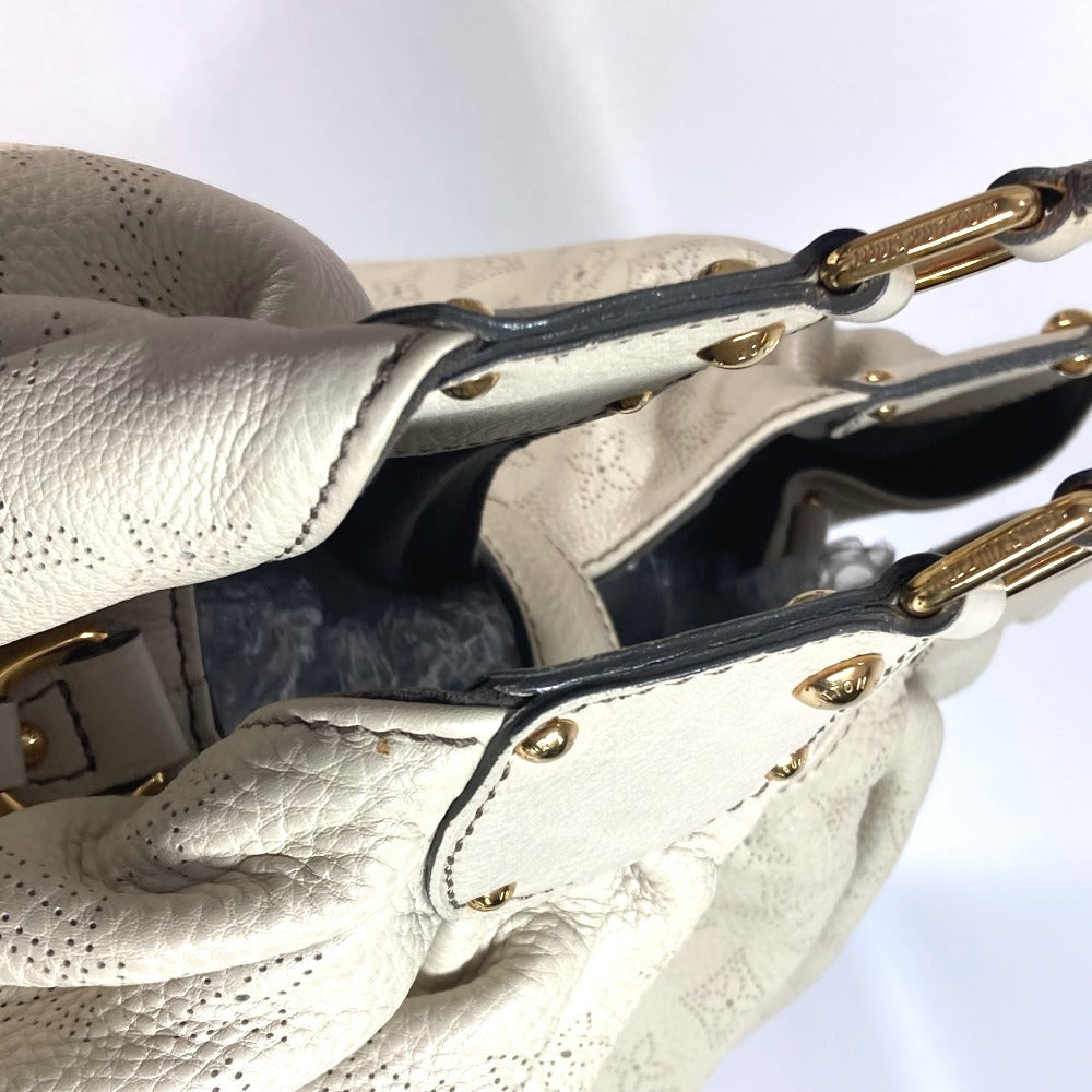 LOUIS VUITTON M95548 モノグラムマヒナ XL カバン 肩掛け トートバッグ ショルダーバッグ モノグラムマヒナレザー レディース グリ ベージュ系