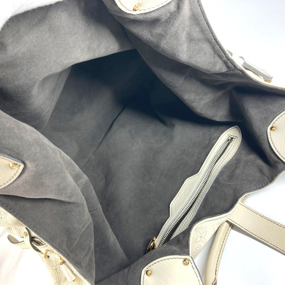 LOUIS VUITTON M95548 モノグラムマヒナ XL カバン 肩掛け トートバッグ ショルダーバッグ モノグラムマヒナレザー レディース グリ ベージュ系