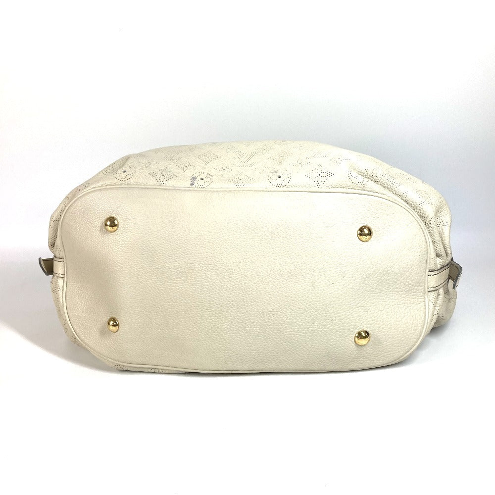 LOUIS VUITTON M95548 モノグラムマヒナ XL カバン 肩掛け トートバッグ ショルダーバッグ モノグラムマヒナレザー レディース グリ ベージュ系