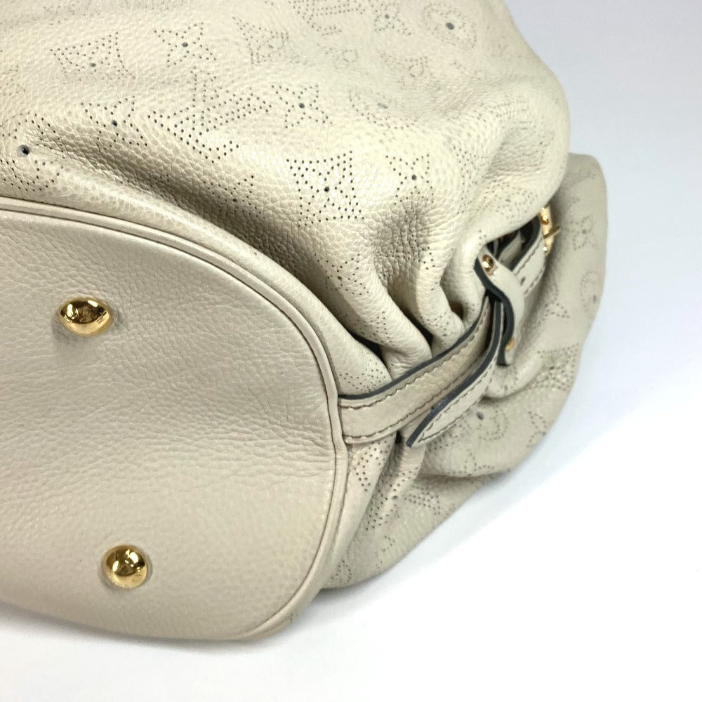 LOUIS VUITTON M95548 モノグラムマヒナ XL カバン 肩掛け トートバッグ ショルダーバッグ モノグラムマヒナレザー レディース グリ ベージュ系