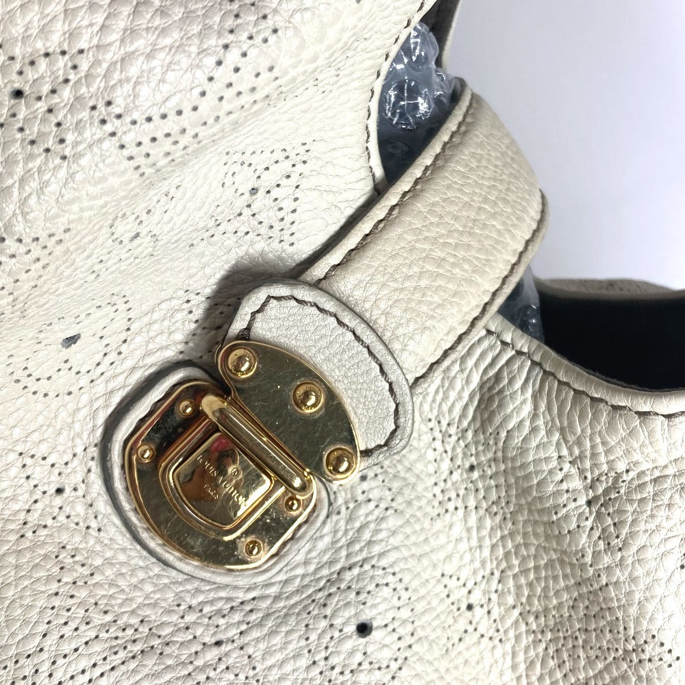 LOUIS VUITTON M95548 モノグラムマヒナ XL カバン 肩掛け トートバッグ ショルダーバッグ モノグラムマヒナレザー レディース グリ ベージュ系