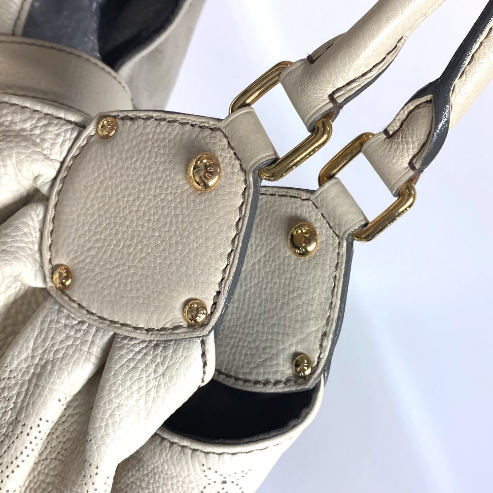 LOUIS VUITTON M95548 モノグラムマヒナ XL カバン 肩掛け トートバッグ ショルダーバッグ モノグラムマヒナレザー レディース グリ ベージュ系