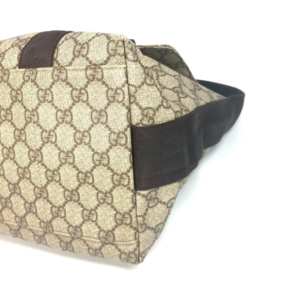 GUCCI 122374 GGプラス フラップ 斜め掛け メッセンジャーバッグ カバン ショルダーバッグ GGスプリームキャンバス ユニセックス ベージュ