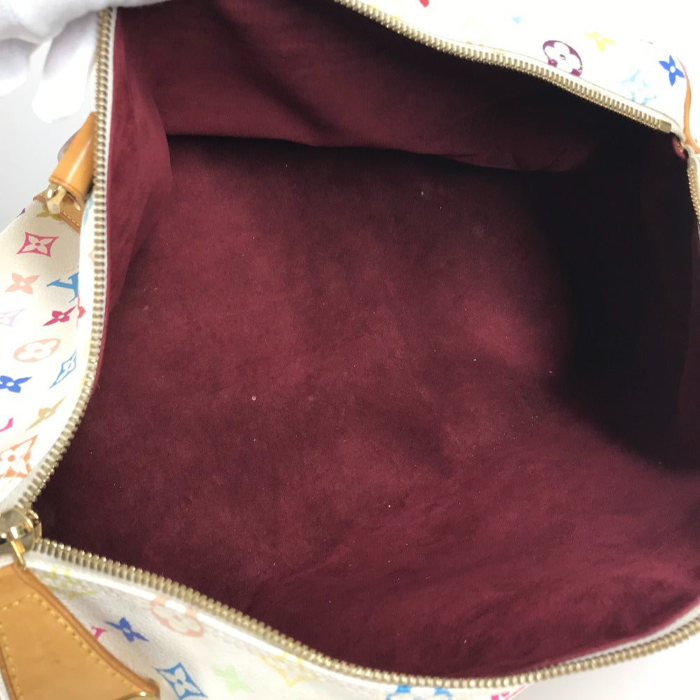 LOUIS VUITTON M92641 モノグラムマルチカラー 村上隆 キーポル45 キーポル 45 カバン 旅行バッグ トラベルバッグ ハンドバッグ ボストンバッグ モノグラムマルチカラーキャンバス ユニセックス ブロン ホワイト