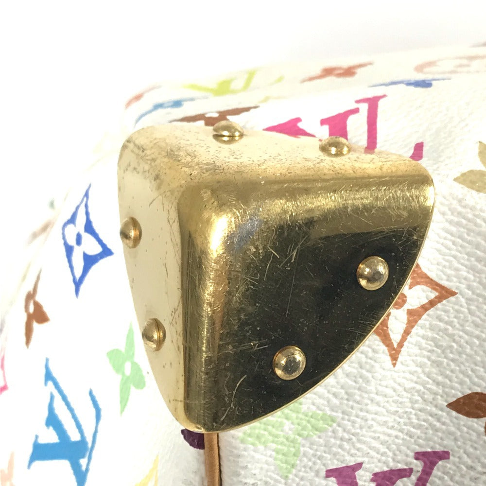 LOUIS VUITTON M92641 モノグラムマルチカラー 村上隆 キーポル45 キーポル 45 カバン 旅行バッグ トラベルバッグ ハンドバッグ ボストンバッグ モノグラムマルチカラーキャンバス ユニセックス ブロン ホワイト