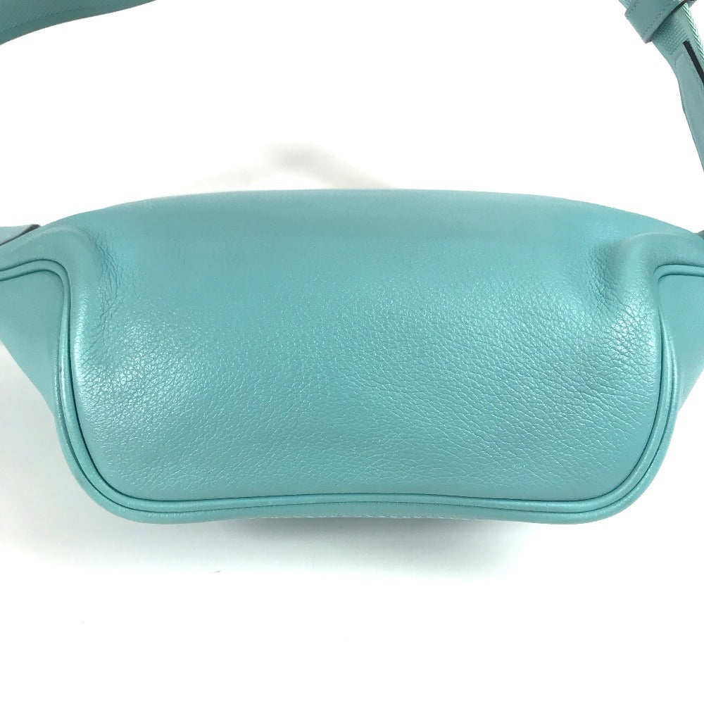 HERMES ショルダーバッグ シティスライドクロスPM ウエストバッグ カバン ベルトバッグ クロス ボディバッグ エバーカラー メンズ ブルーアトール ブルー