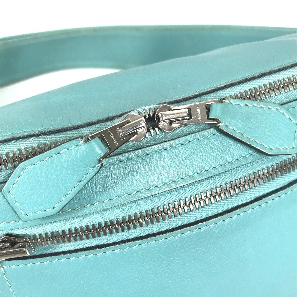 HERMES ショルダーバッグ シティスライドクロスPM ウエストバッグ カバン ベルトバッグ クロス ボディバッグ エバーカラー メンズ ブルーアトール ブルー