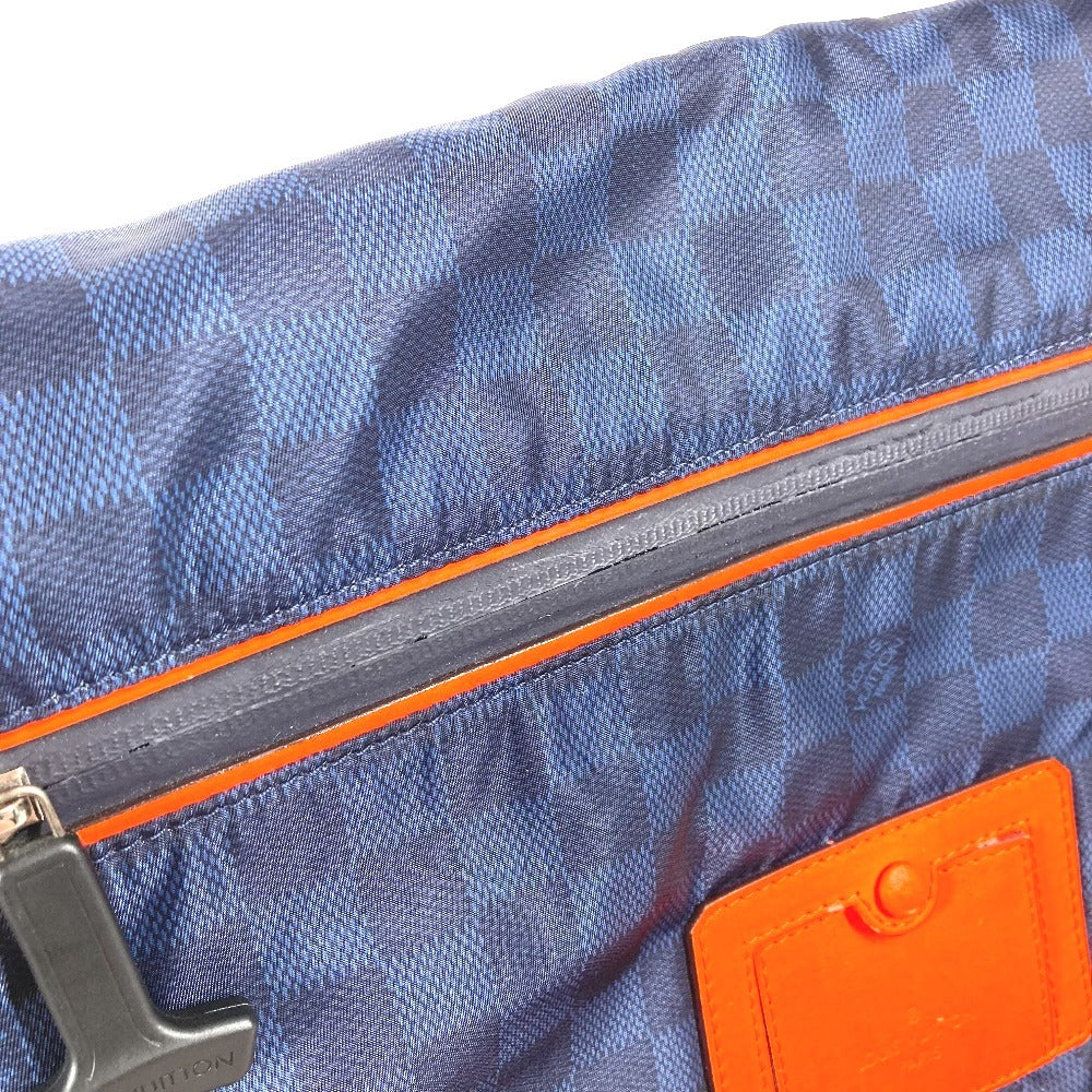 LOUIS VUITTON N41240 Damier Challenge Messenger Bag, Crossbody Bag, Shoulder Bag, Leather/Nylon, Unisex, Navy