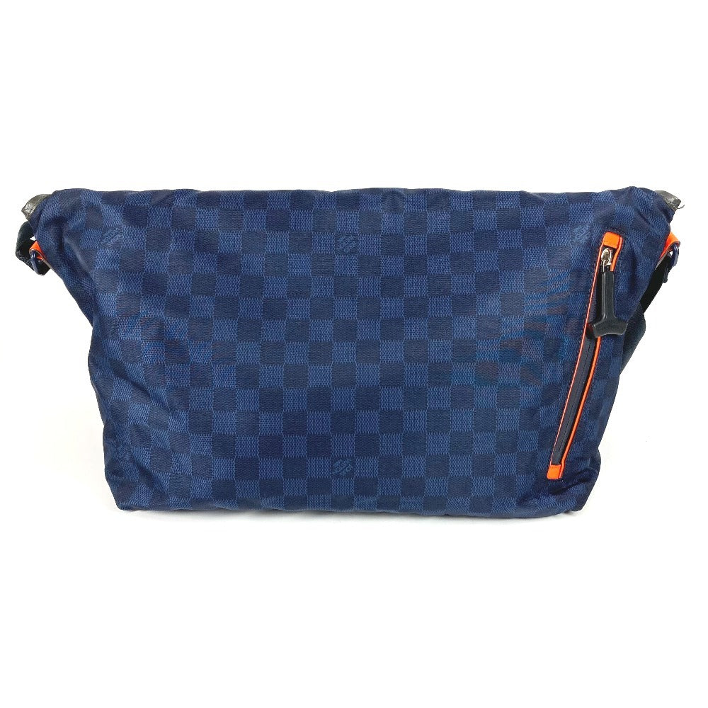 LOUIS VUITTON N41240 Damier Challenge Messenger Bag, Crossbody Bag, Shoulder Bag, Leather/Nylon, Unisex, Navy