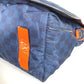 LOUIS VUITTON N41240 Damier Challenge Messenger Bag, Crossbody Bag, Shoulder Bag, Leather/Nylon, Unisex, Navy