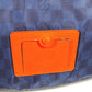 LOUIS VUITTON N41240 Damier Challenge Messenger Bag, Crossbody Bag, Shoulder Bag, Leather/Nylon, Unisex, Navy
