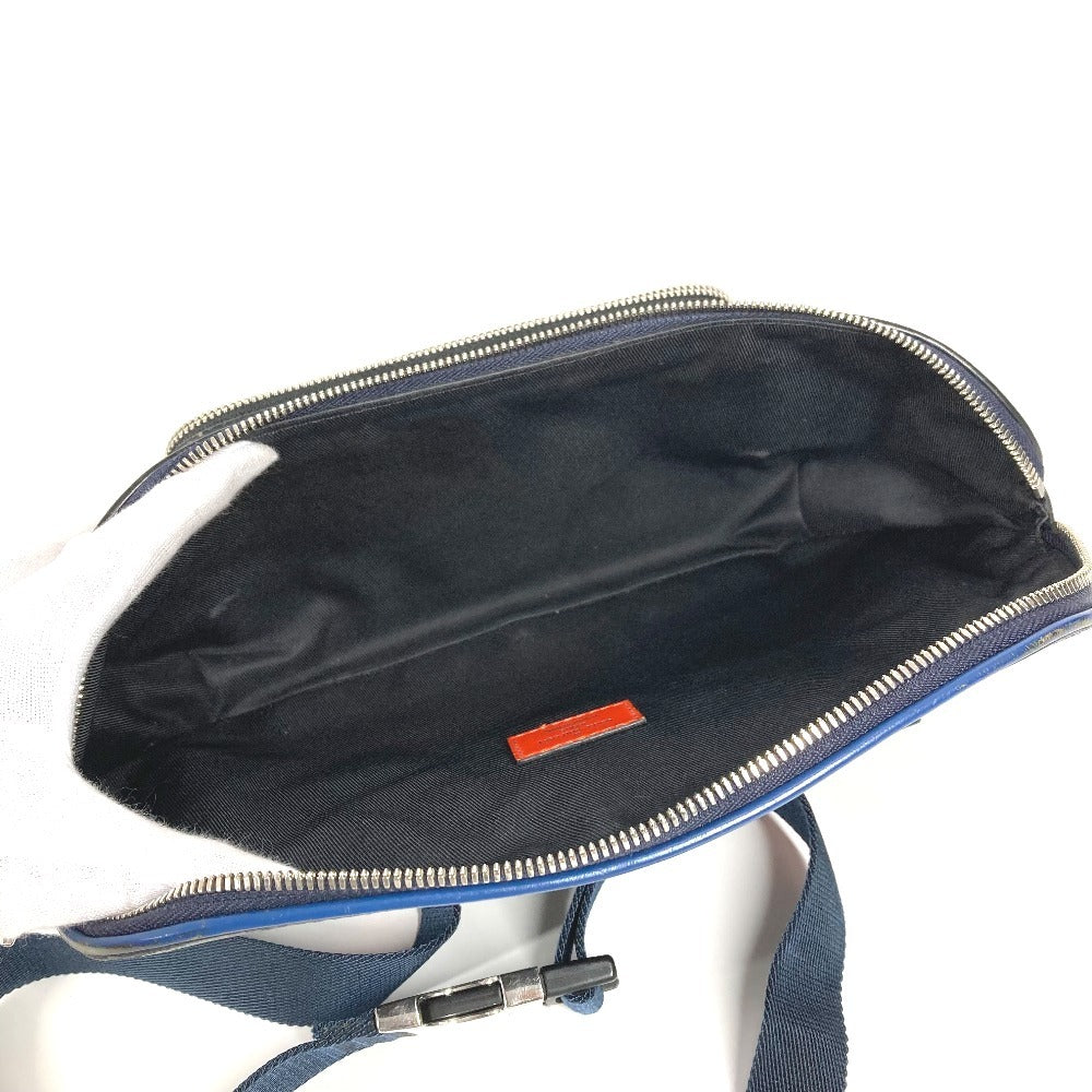 LOUIS VUITTON M51464 Damier Graphite Epi Bum Bag, Waist Bag, Belt Bag, Crossbody Bag, Damier Graphite Canvas, Unisex, Navy