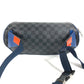 LOUIS VUITTON M51464 Damier Graphite Epi Bum Bag, Waist Bag, Belt Bag, Crossbody Bag, Damier Graphite Canvas, Unisex, Navy