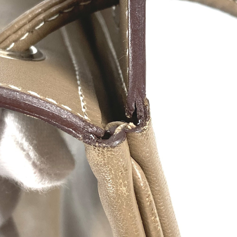 HERMES Sac Aline Mini Pochette, Crossbody Shoulder Bag, Unisex Leather, Etoupe Gray