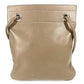 HERMES Sac Aline Mini Pochette, Crossbody Shoulder Bag, Unisex Leather, Etoupe Gray