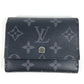 LOUIS VUITTON M12598 Monogram Eclipse Victor Wallet, Compact Trifold Wallet, Monogram Eclipse Canvas, Unisex, Black