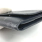 LOUIS VUITTON M12598 Monogram Eclipse Victor Wallet, Compact Trifold Wallet, Monogram Eclipse Canvas, Unisex, Black