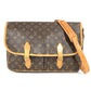 LOUIS VUITTON M42247 モノグラム ジベシエール MM ジベシエールMM カバン メッセンジャーバッグ 斜め掛け ショルダーバッグ モノグラムキャンバス ユニセックス ブラウン