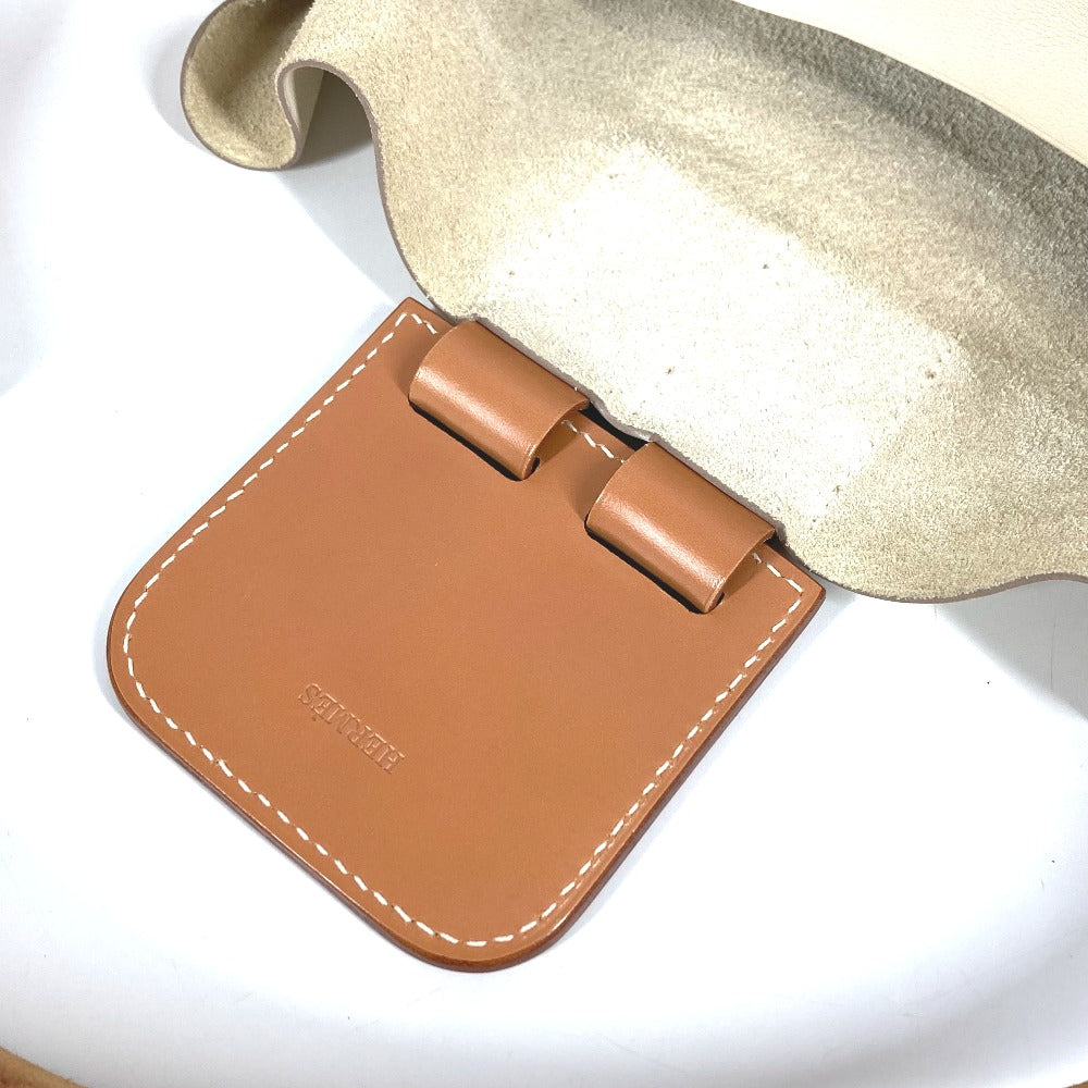 HERMES ヴィルヴォルト24 ヴィルヴォルト 24 カバン 肩掛け トートバッグ ショルダーバッグ レザー ユニセックス アイボリー系