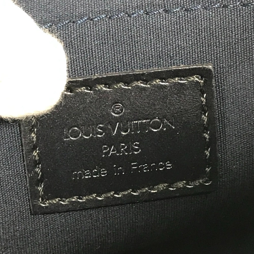 LOUIS VUITTON M55175 Monogram Matte Shelton Mini Boston Bag, Monogram Matte Leather, Navy