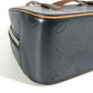 LOUIS VUITTON M55175 Monogram Matte Shelton Mini Boston Bag, Monogram Matte Leather, Navy