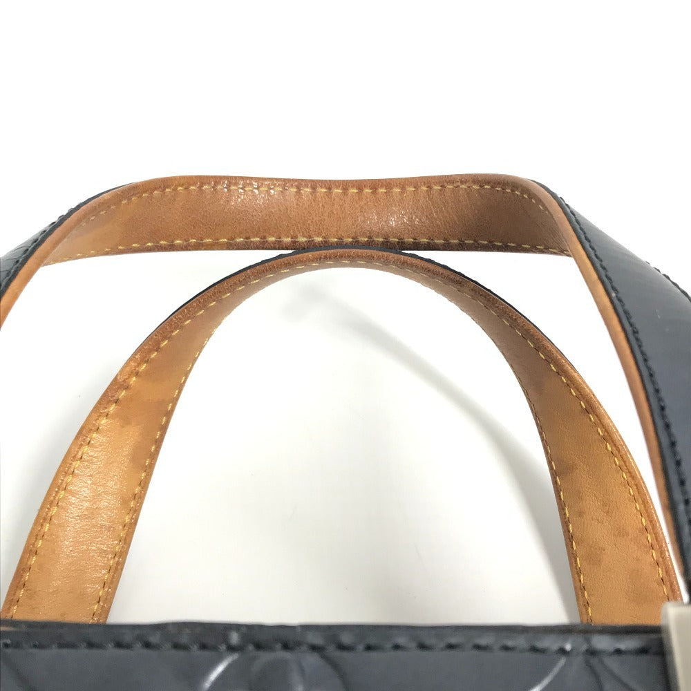LOUIS VUITTON M55175 Monogram Matte Shelton Mini Boston Bag, Monogram Matte Leather, Navy