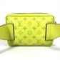 LOUIS VUITTON M30239 Taiga Leather Outdoor Messenger PM Crossbody Bag, Taiga Leather, Unisex, Yellow