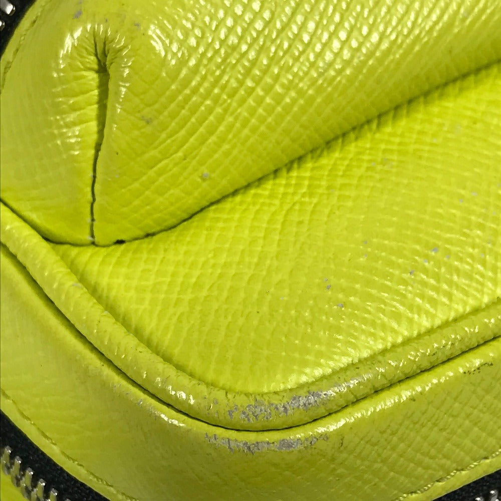 LOUIS VUITTON M30239 Taiga Leather Outdoor Messenger PM Crossbody Bag, Taiga Leather, Unisex, Yellow