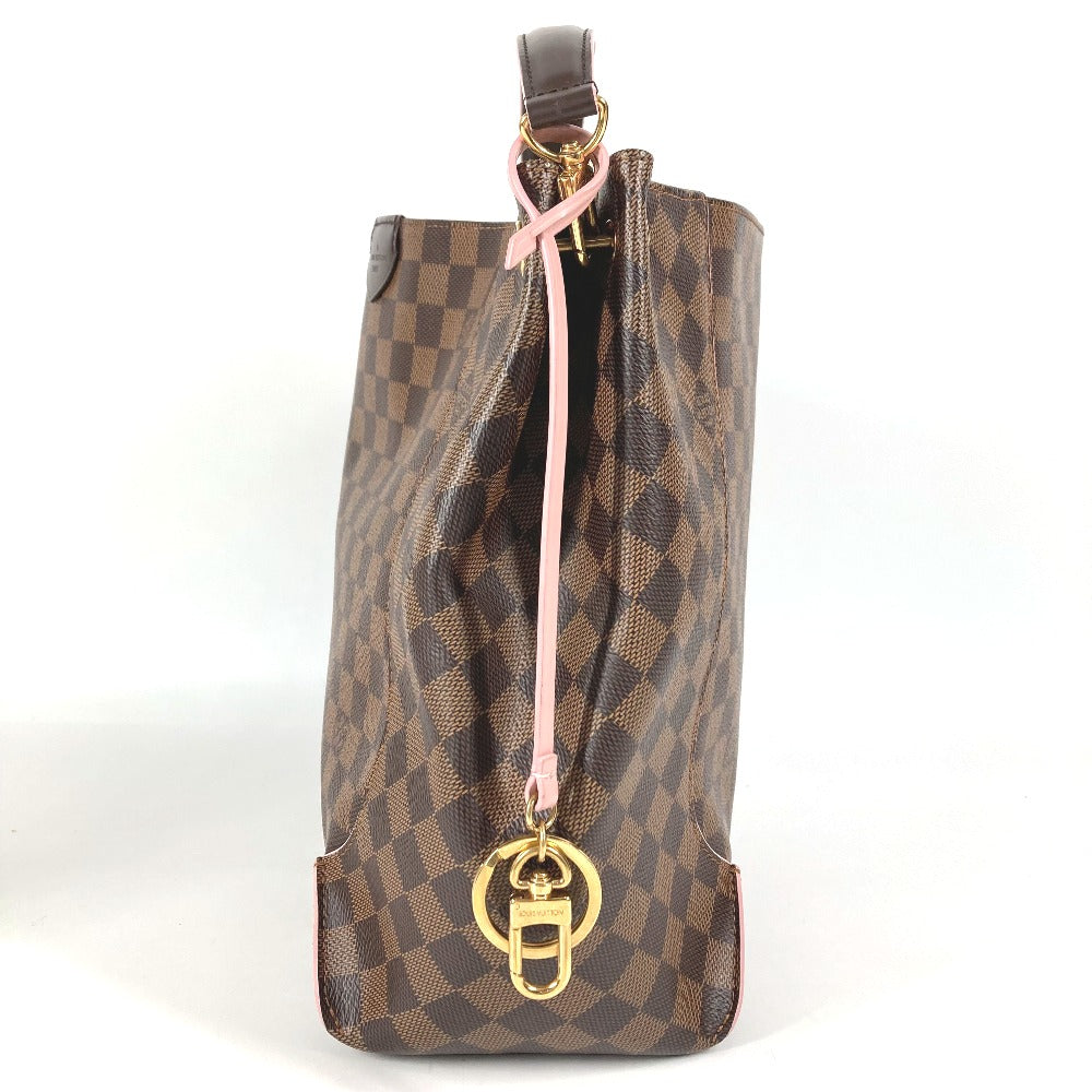 LOUIS VUITTON N41556 ダミエ カイサホーボー カイサ・ホーボー カバン 肩掛け ショルダーバッグ ダミエキャンバス ユニセックス エベヌ ブラウン