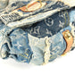 LOUIS VUITTON M95374 Monogram Denim Patchwork Posty Bag, Flap Messenger Bag, Shoulder Bag, Unisex, Blue