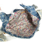 LOUIS VUITTON M95374 Monogram Denim Patchwork Posty Bag, Flap Messenger Bag, Shoulder Bag, Unisex, Blue