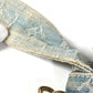 LOUIS VUITTON M95374 Monogram Denim Patchwork Posty Bag, Flap Messenger Bag, Shoulder Bag, Unisex, Blue