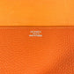 HERMES ドゴン ミーティング ドゴンミーティング カバン ポーチ 書類バッグ セカンドバッグ フラップ ポーチ クラッチバッグ トリヨンクレマンス ユニセックス オレンジ