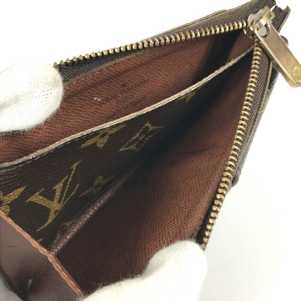 LOUIS VUITTON M9836S モノグラム サンチュール ポシェット デュオ ベルト付き ベルトバッグ ウエストポーチ ボディバッグ ウエストバッグ モノグラムキャンバス ユニセックス ブラウン