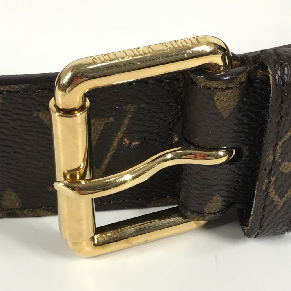 LOUIS VUITTON M9836S モノグラム サンチュール ポシェット デュオ ベルト付き ベルトバッグ ウエストポーチ ボディバッグ ウエストバッグ モノグラムキャンバス ユニセックス ブラウン