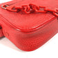 LOUIS VUITTON M53555 モノグラムアンプラント ポシェットヴォルガ チェーン カバン セカンドバッグ ストラップ付き ポーチ クラッチバッグ モノグラムアンプラントレザー ユニセックス レッド