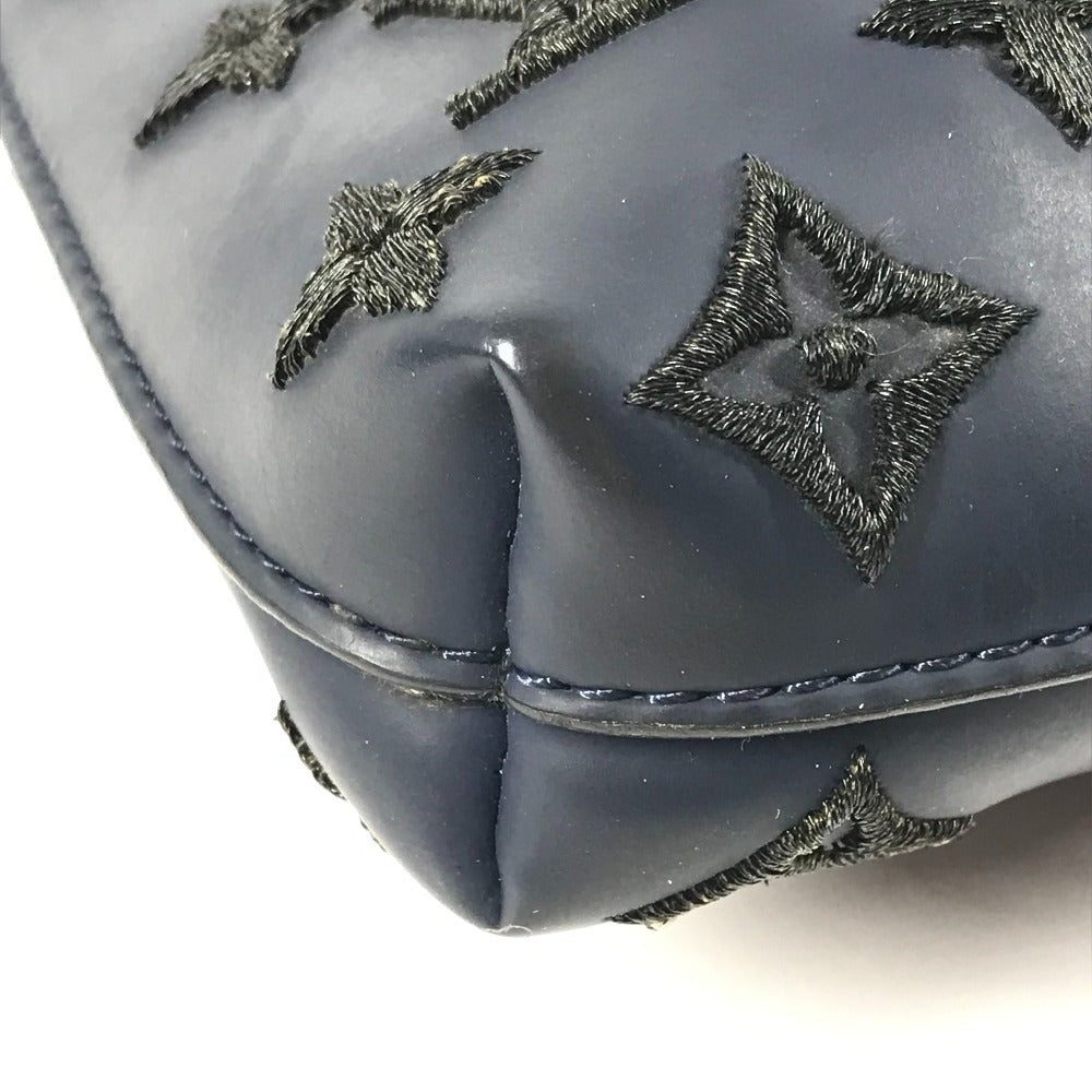 LOUIS VUITTON M93972 モノグラムラバー ロックイット ヴェルティカル ロックイットヴェルティカル トートバッグ カバン ハンドバッグ レディース ブルー