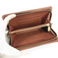 LOUIS VUITTON M61729 Monogram Panda Takashi Murakami Porte Monne Zip Long Wallet Round Zipper Monogram Canvas Women's Brown