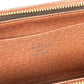 LOUIS VUITTON M61729 Monogram Panda Takashi Murakami Porte Monne Zip Long Wallet Round Zipper Monogram Canvas Women's Brown
