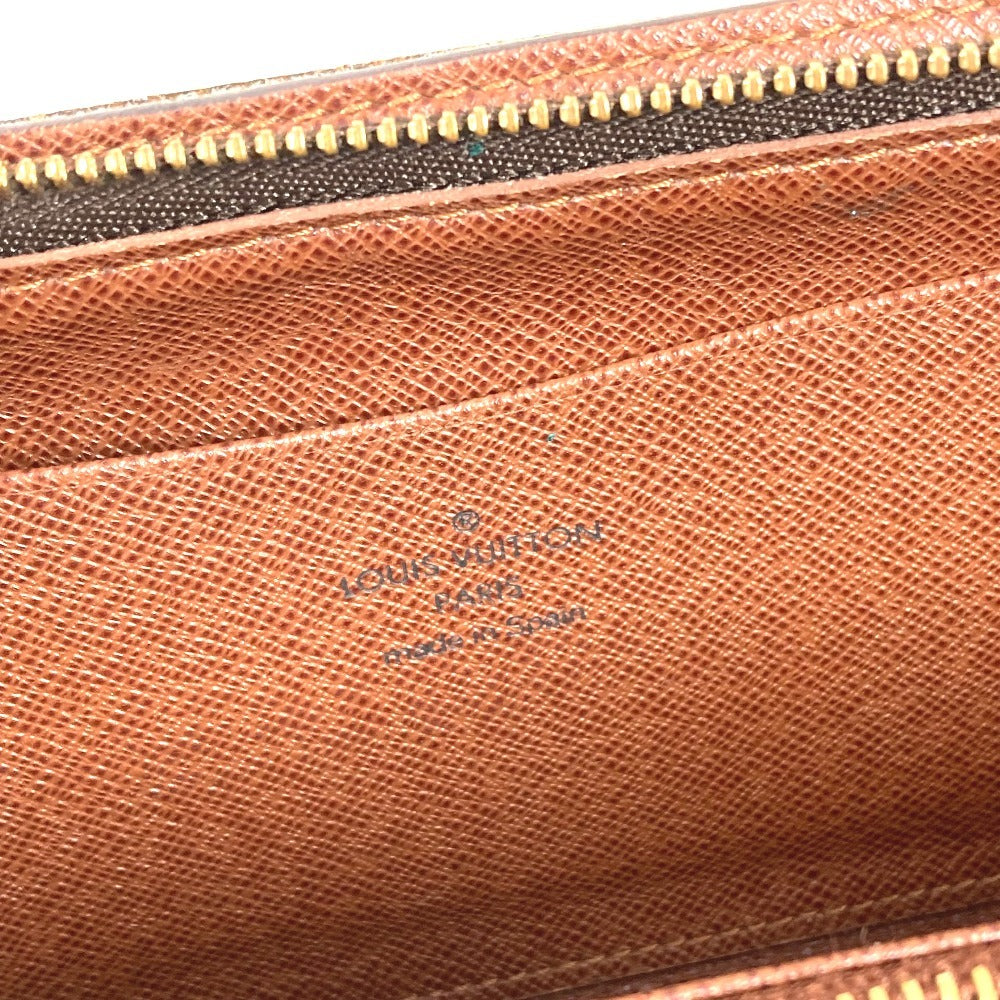LOUIS VUITTON M61729 Monogram Panda Takashi Murakami Porte Monne Zip Long Wallet Round Zipper Monogram Canvas Women's Brown