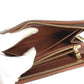 LOUIS VUITTON M61729 Monogram Panda Takashi Murakami Porte Monne Zip Long Wallet Round Zipper Monogram Canvas Women's Brown