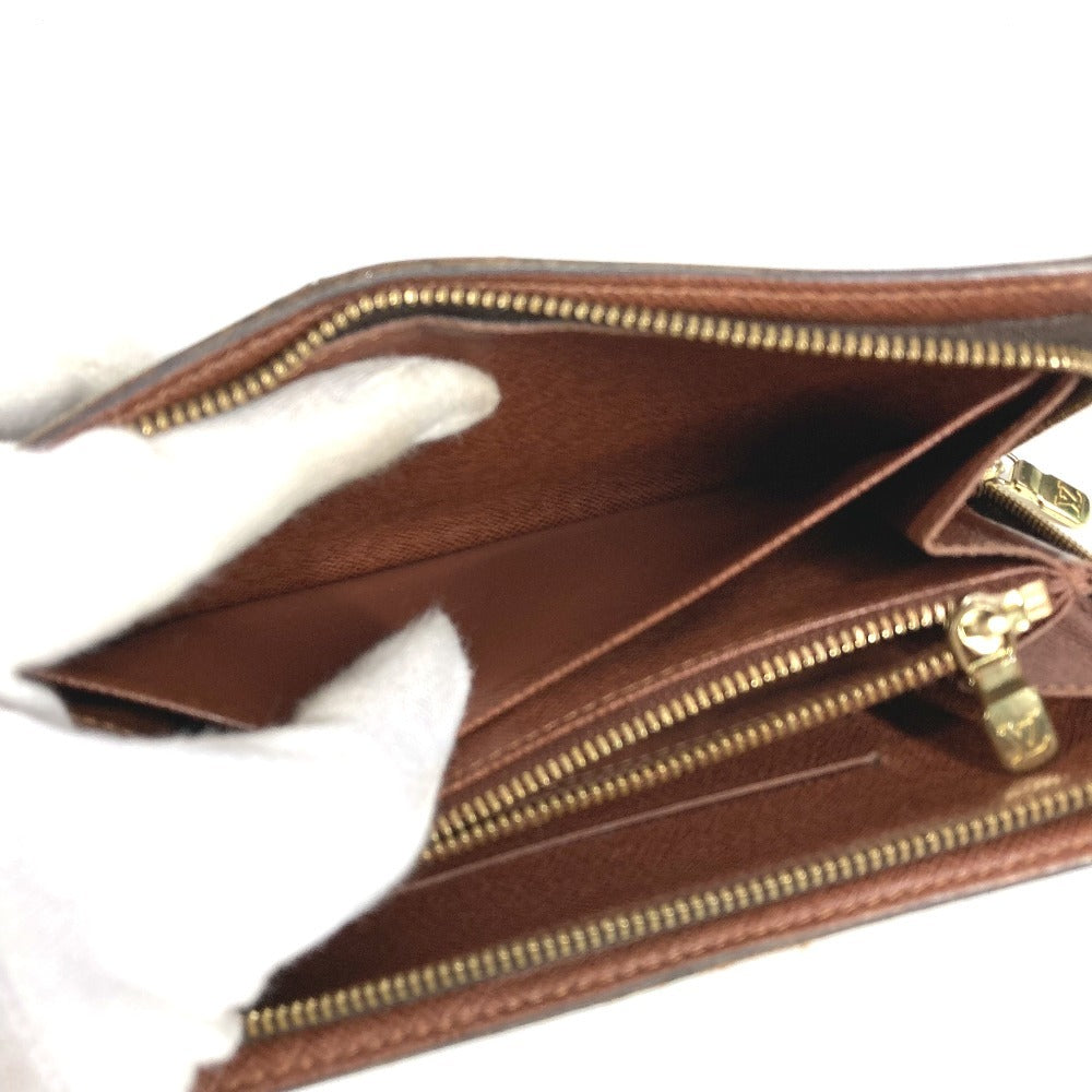 LOUIS VUITTON M61729 Monogram Panda Takashi Murakami Porte Monne Zip Long Wallet Round Zipper Monogram Canvas Women's Brown